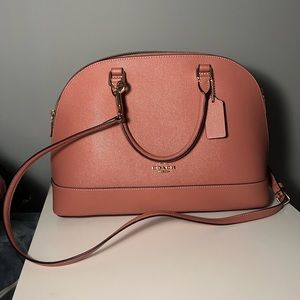 Coach Sierra Satchel light coral color